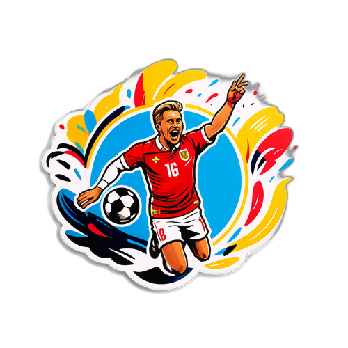 Hojlund'un Zafer Anları Sticker