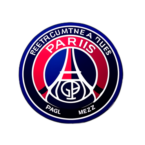 Stika ya PSG Katika Uwanja wa Mpira wa Miguu