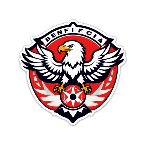 Descubra o Sticker Minimalista do Benfica que Está Dominando a Internet!