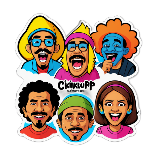 Stiker Lucu Tim Warkop DKI Reborn