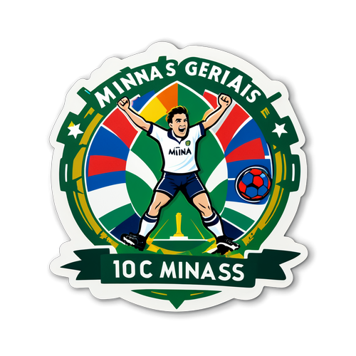 A arte do futebol da Minas Gerais