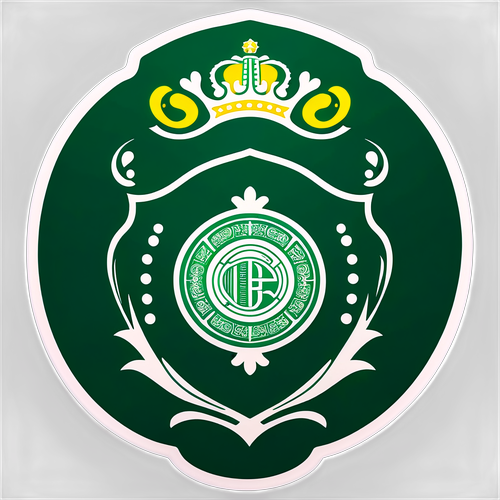 Sticker ya Kichekesho Inayounganisha Alama za Sporting Lisbon na Mifumo ya Kijadi ya Ureno
