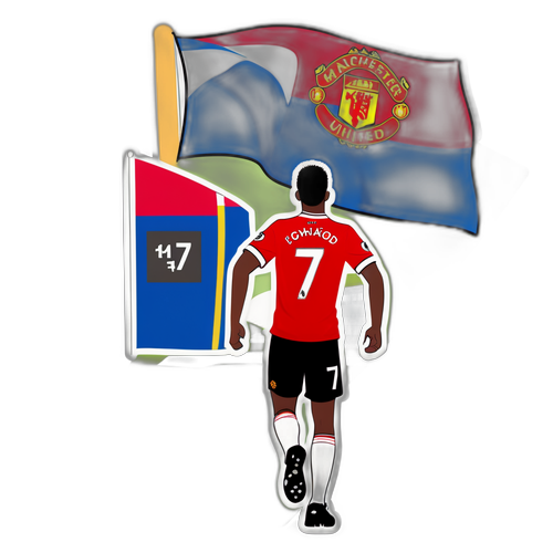 Manchester United büszke szurkoló