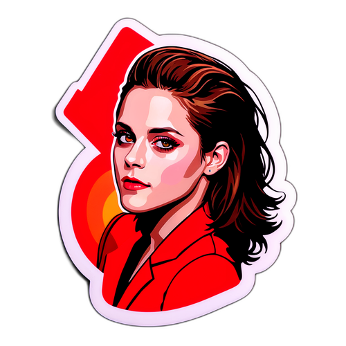 Silhouette glamour a lui Kristen Stewart