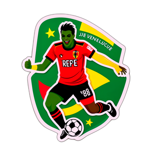 Sticker que celebra el partido entre Sport Recife y Juventude