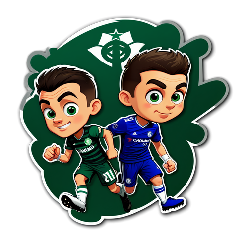 Ne Ratez Pas Cette Affrontement Épique: Les Mascottes de Panathinaikos et Chelsea S'affrontent en Folie!