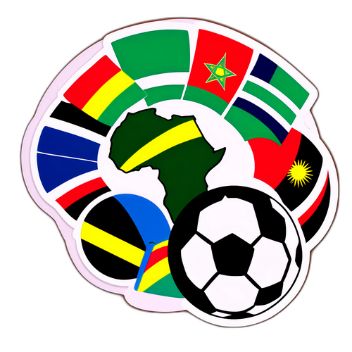 AFRIKANSK MÄSTERSKAP STICKER