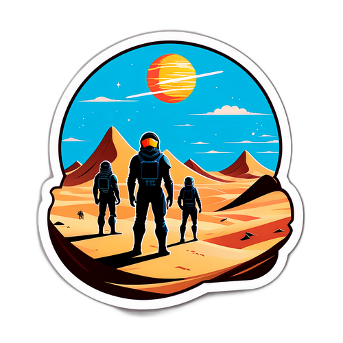 Przestrzeń w Pustyni: Kosmiczni Odkrywcy