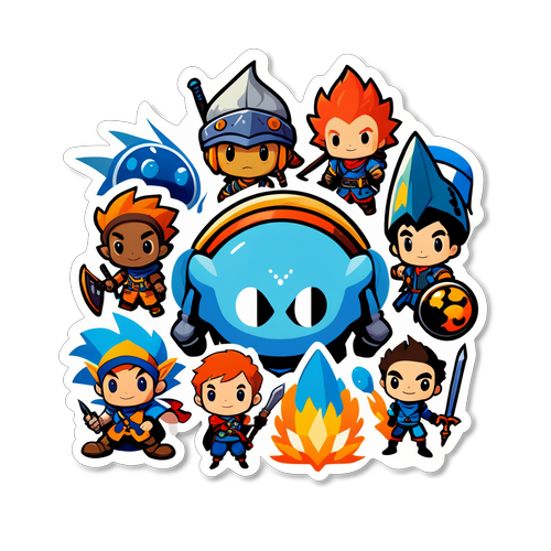 Unleash Your Inner Hero! Discover the Ultimate Gaming Sticker Collection for Every Adventurer!