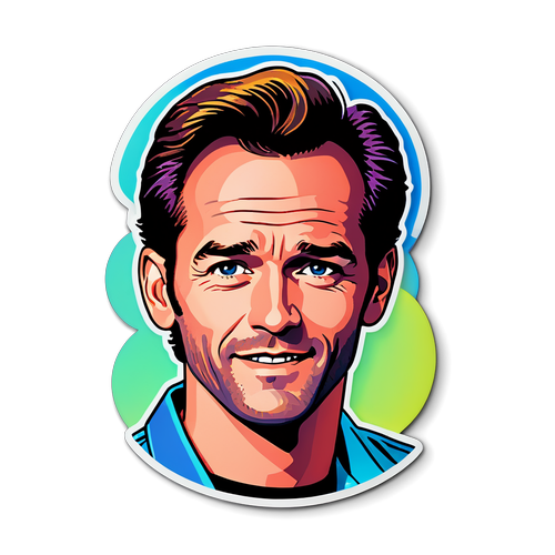 Balik Tanaw sa '90s: Luke Perry na Naka-Neon na Sticker na Magdadala sa 'Yo sa Panahon ng Beverly Hills 90210!