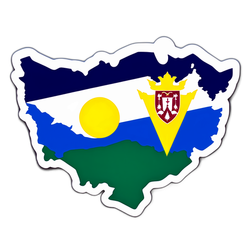 Ramani ya Cyprus na Bendera ya Bosnia na Herzegovina