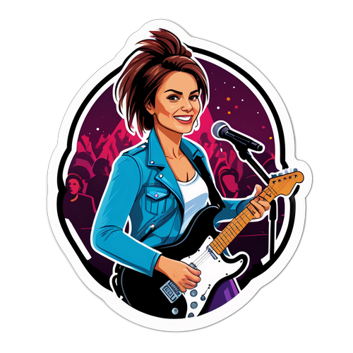 Rocková hvězda - Olga Lounová