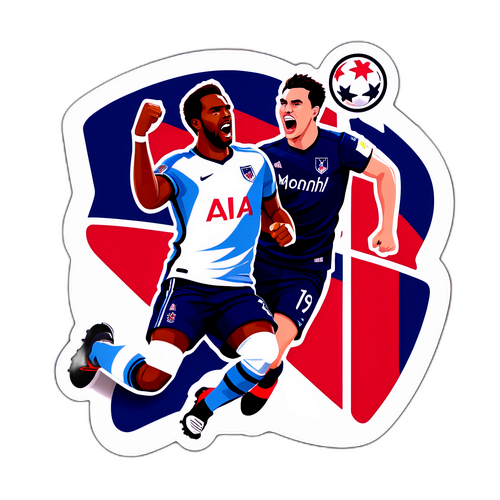 Stiker Pertandingan New England vs Montréal