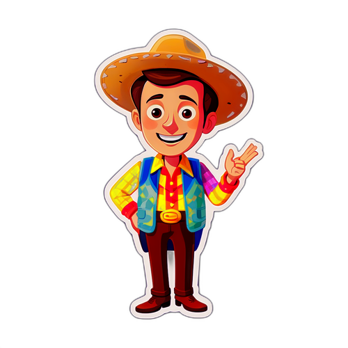 สติ๊กเกอร์สำหรับรายการ Woody Show