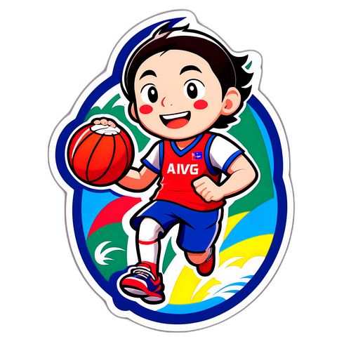 台灣運動文化風格貼紙