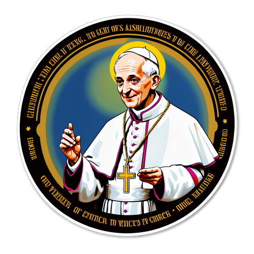 Sticker ng Santo Papa Leo XIII