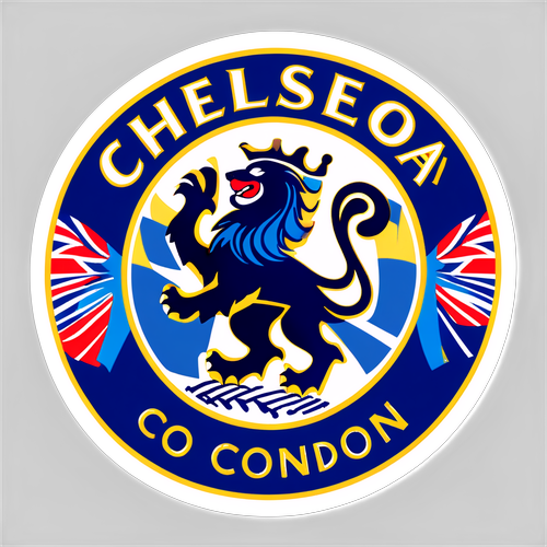 Keberanian London: Kenakan Sticker Ceria Chelsea FC dengan Warna dan Logo Terbaik!