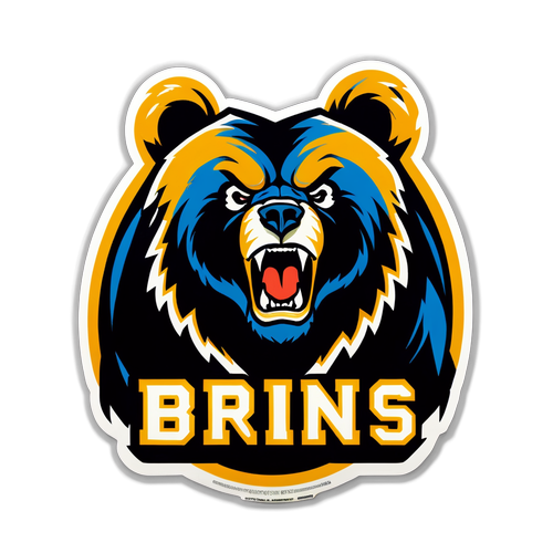 Bears Team Spirit Sticker