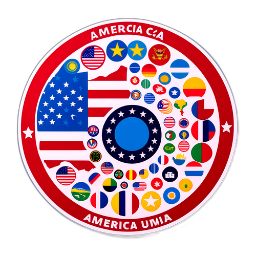 Adesivo Criativo da América