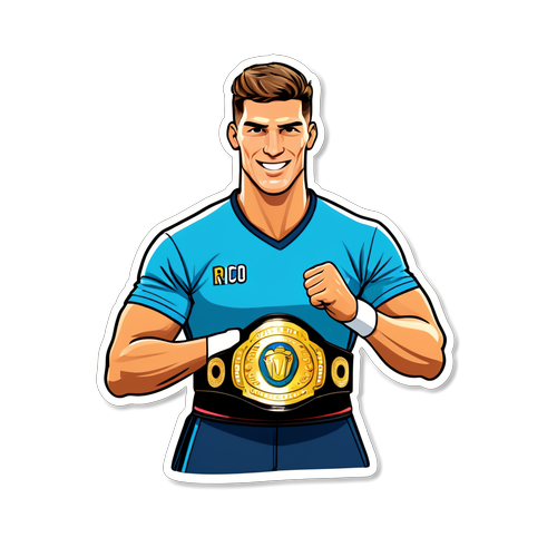 Rico Verhoeven Kampioen Stickers