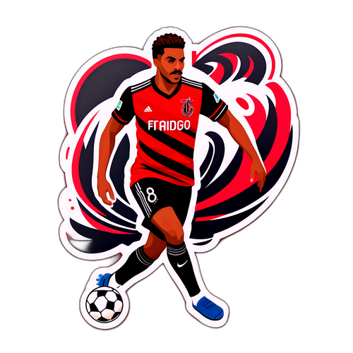 Adesivo Vibrante do Flamengo