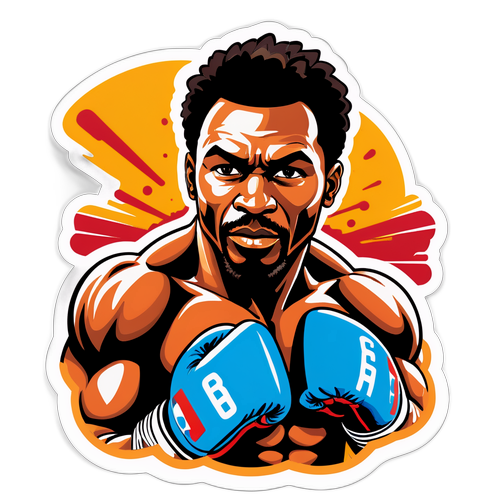 Графический портрет бойца