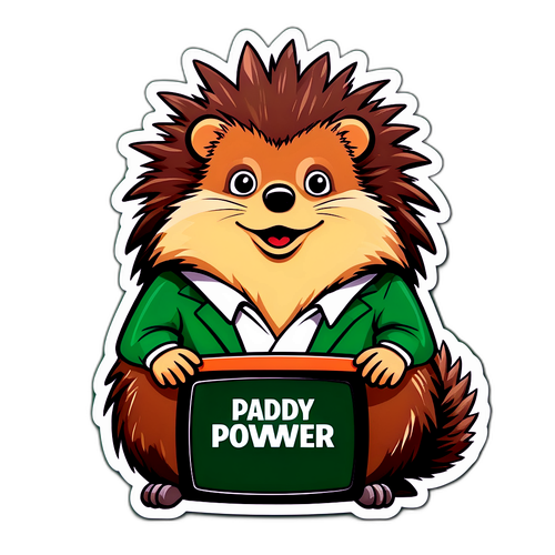 Humoros matrica - Süni a tévé előtt