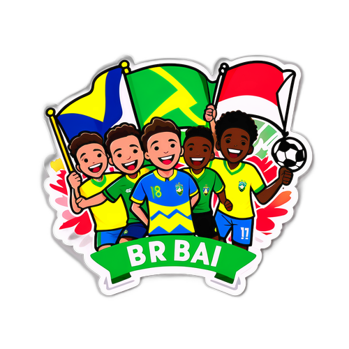 Stiker Energi Pertandingan Serie B Brasil
