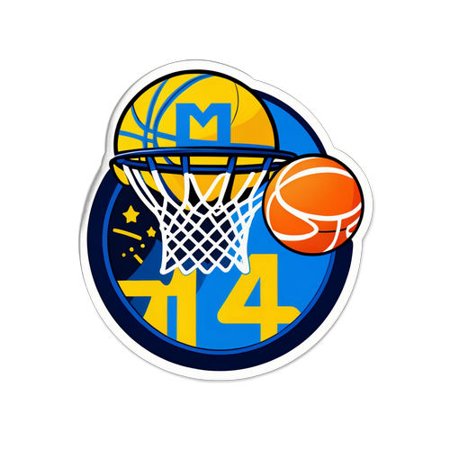 סצנה חיה של כדורסל עם 'מכבי תל אביב נגד עירוני נס ציונה'