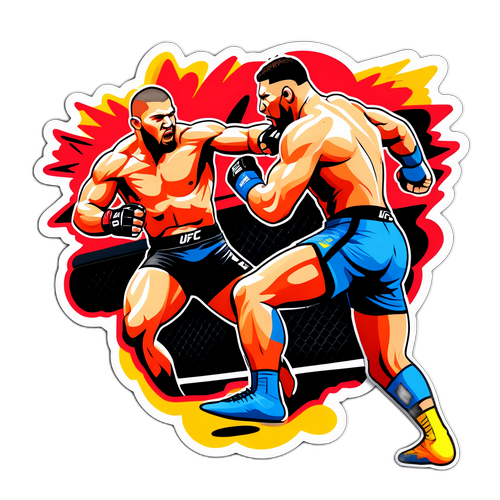 UFC 320 Akční Nálepka