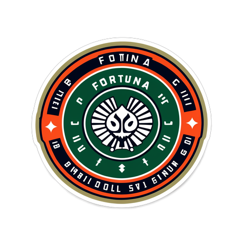 Fortuna Nostalgische Sticker