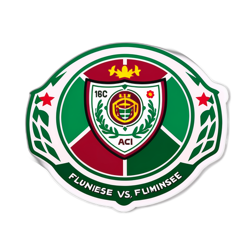 Adesivo Fluminense vs Internacional