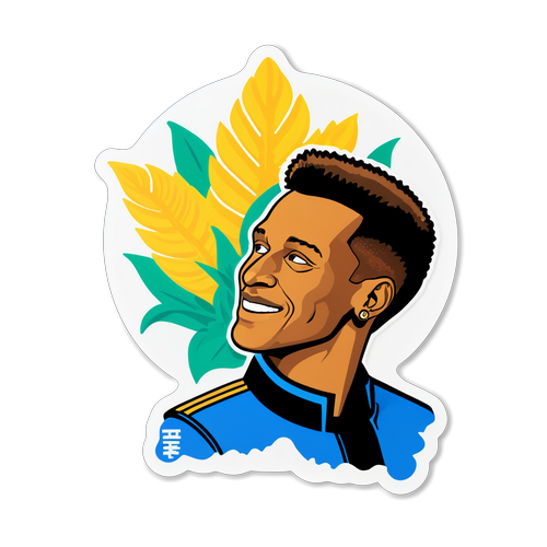 Sticker em homenagem a Ney Latorraca