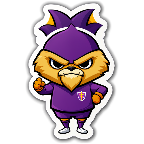 Fiorentina Maskottchen Aufkleber