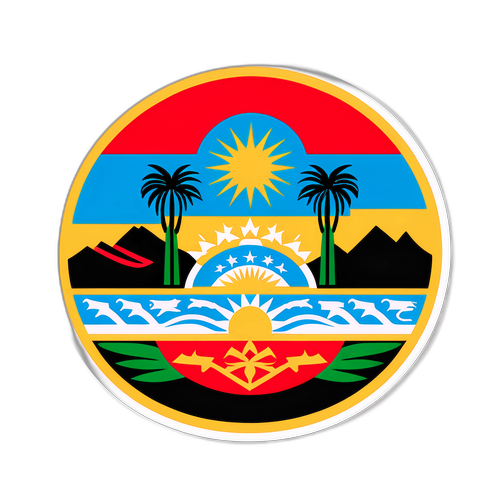 Sticker care captează esența Eritreei