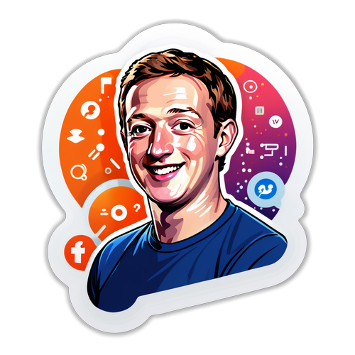 Mark Zuckerberg teknologia-taustalla