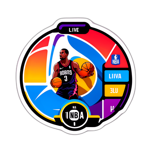 Moderno at Estilong Graphic ng NBA Live Today Interface