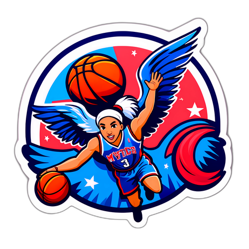Sticker ng Basketball Wizardry