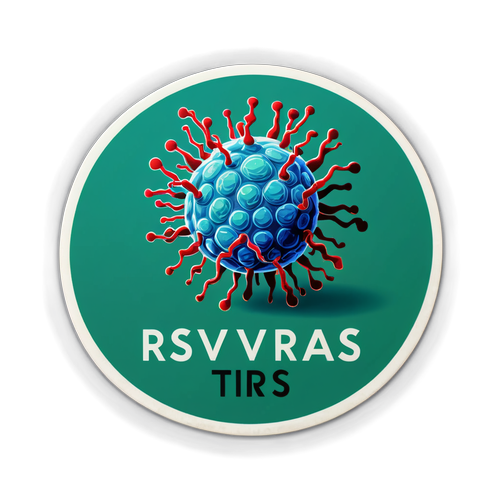 RSV Virus Sticker