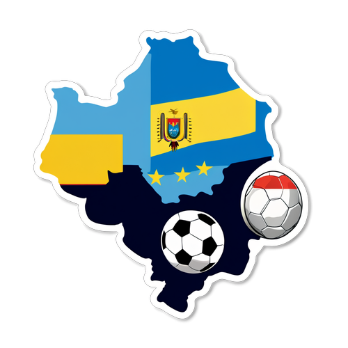 Ikon Budaya & Sepak Bola: Sticker Minimalis Colombia dan Argentina yang Harus Dimiliki!