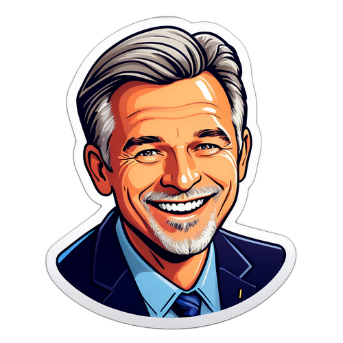 Nálepka s Janem Krausem