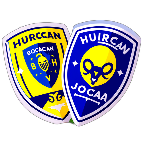 Sticker Huracán vs Boca Juniors