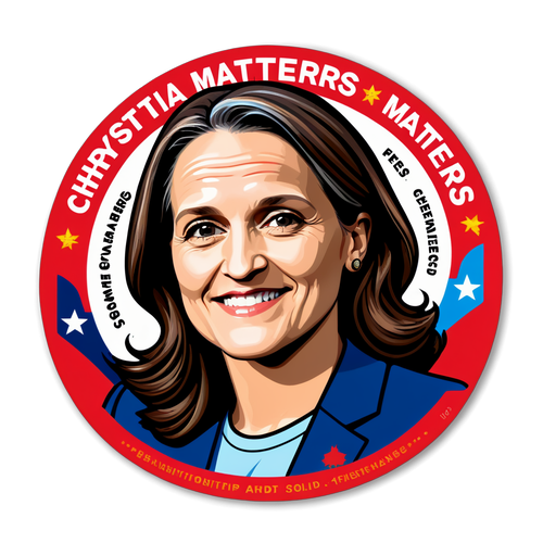 Political Leadership Matters Sticker