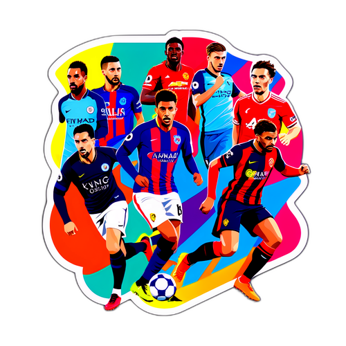 Thiết kế sáng tạo với các cầu thủ xuất sắc Premier League