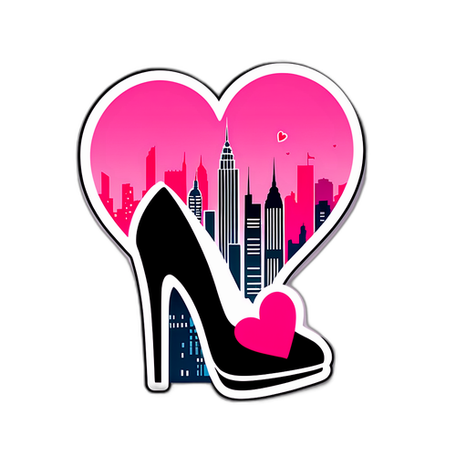 सेक्स एंड द सिटी से प्रेरित व whimsical डिज़ाइन