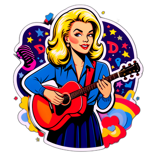 Nostalgisk klistremerke av Veronica Maggio