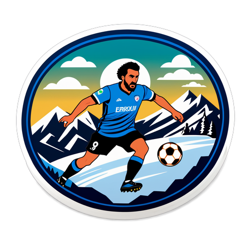 Erzurumspor vs Bandırmaspor Maçı Sticker