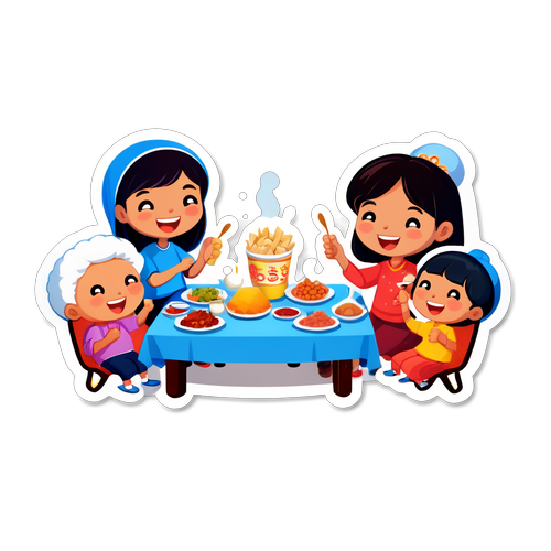 Stiker Ceria 'Tung Tung Tung Sahur'