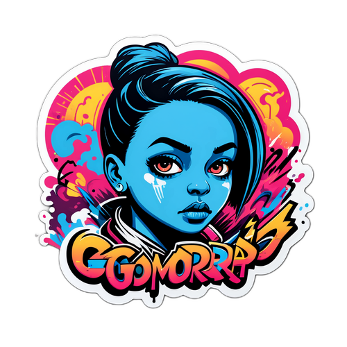 Sticker ispirato a Gomorra