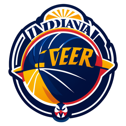 Unleash the Excitement! Indiana Fever's Dynamic Spirit in a Fun Sticker!